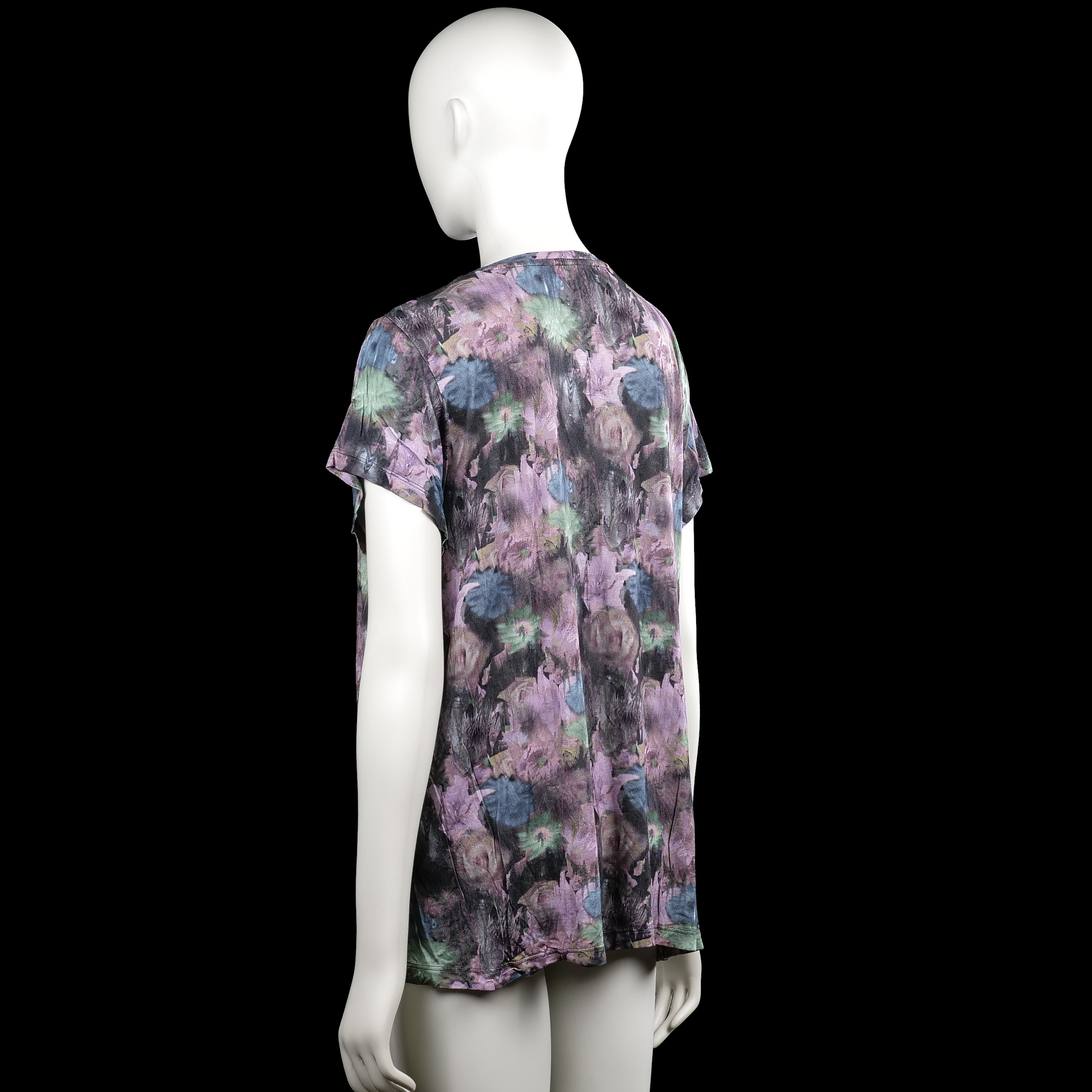 T-shirt - Purple & Black - Size M