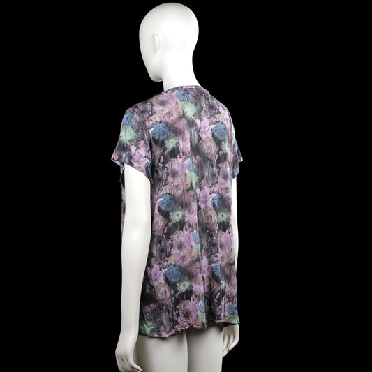T-shirt - Purple & Black - Size M