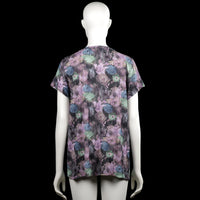 T-shirt - Purple & Black - Size M