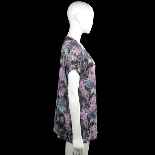 T-shirt - Purple & Black - Size M