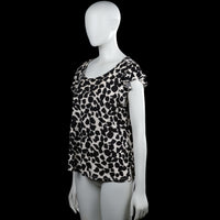 T-shirt - White & Black - Size M