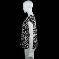 T-shirt - White & Black - Size M