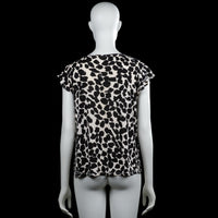 T-shirt - White & Black - Size M