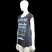T-shirt - Charcoal & Purple - Size 158, 164