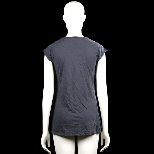 T-shirt - Charcoal & Purple - Size 158, 164