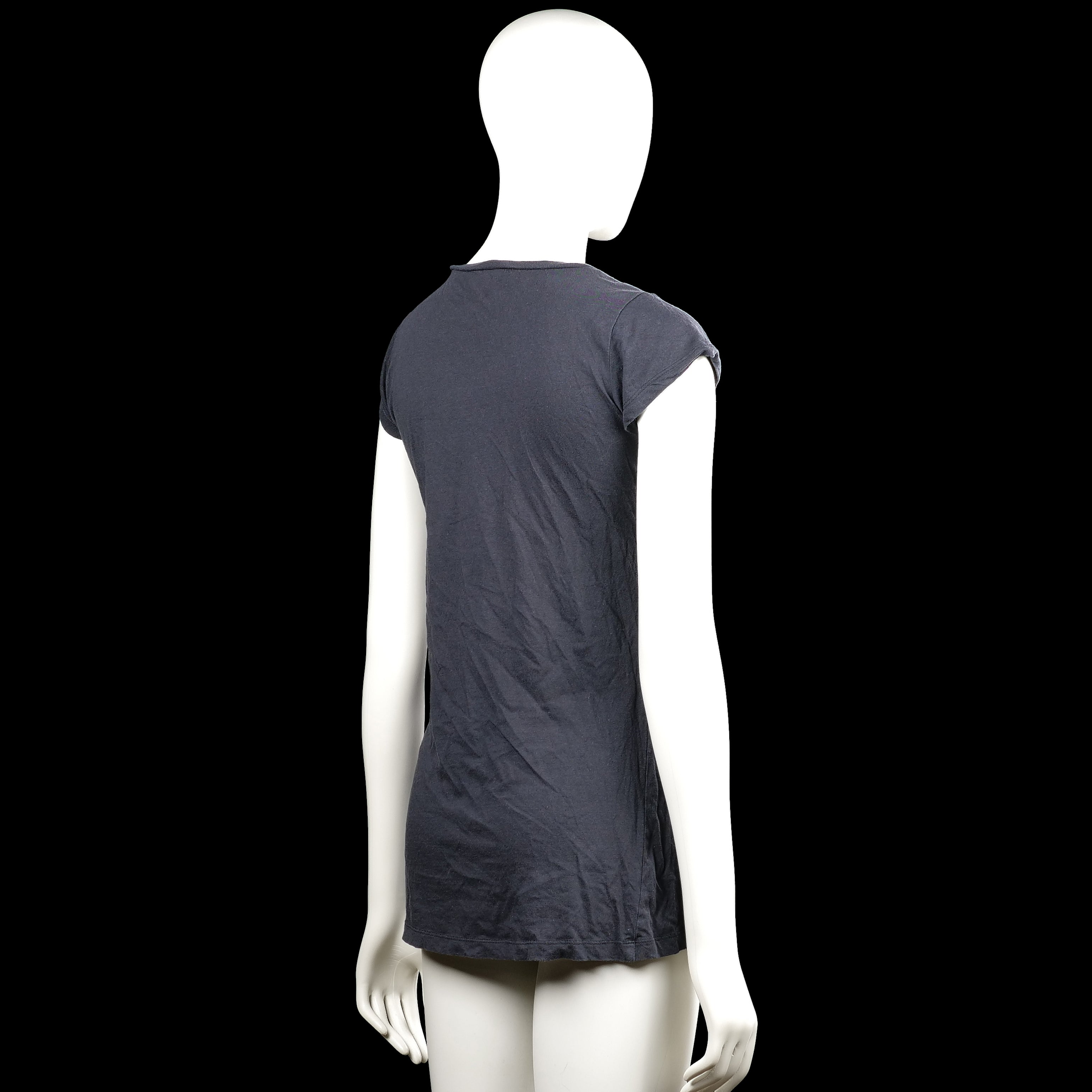 T-shirt - Charcoal & Purple - Size 158, 164