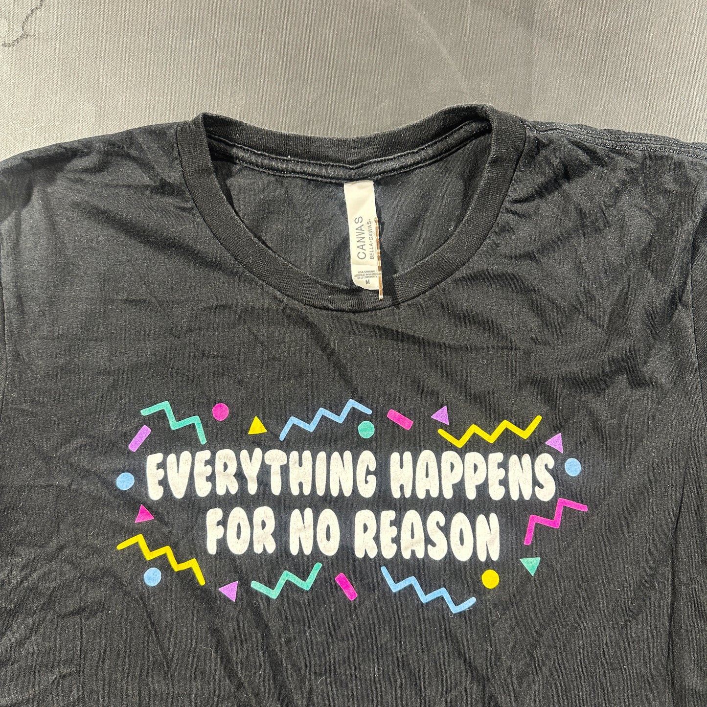 T-shirt - Black - Size M
