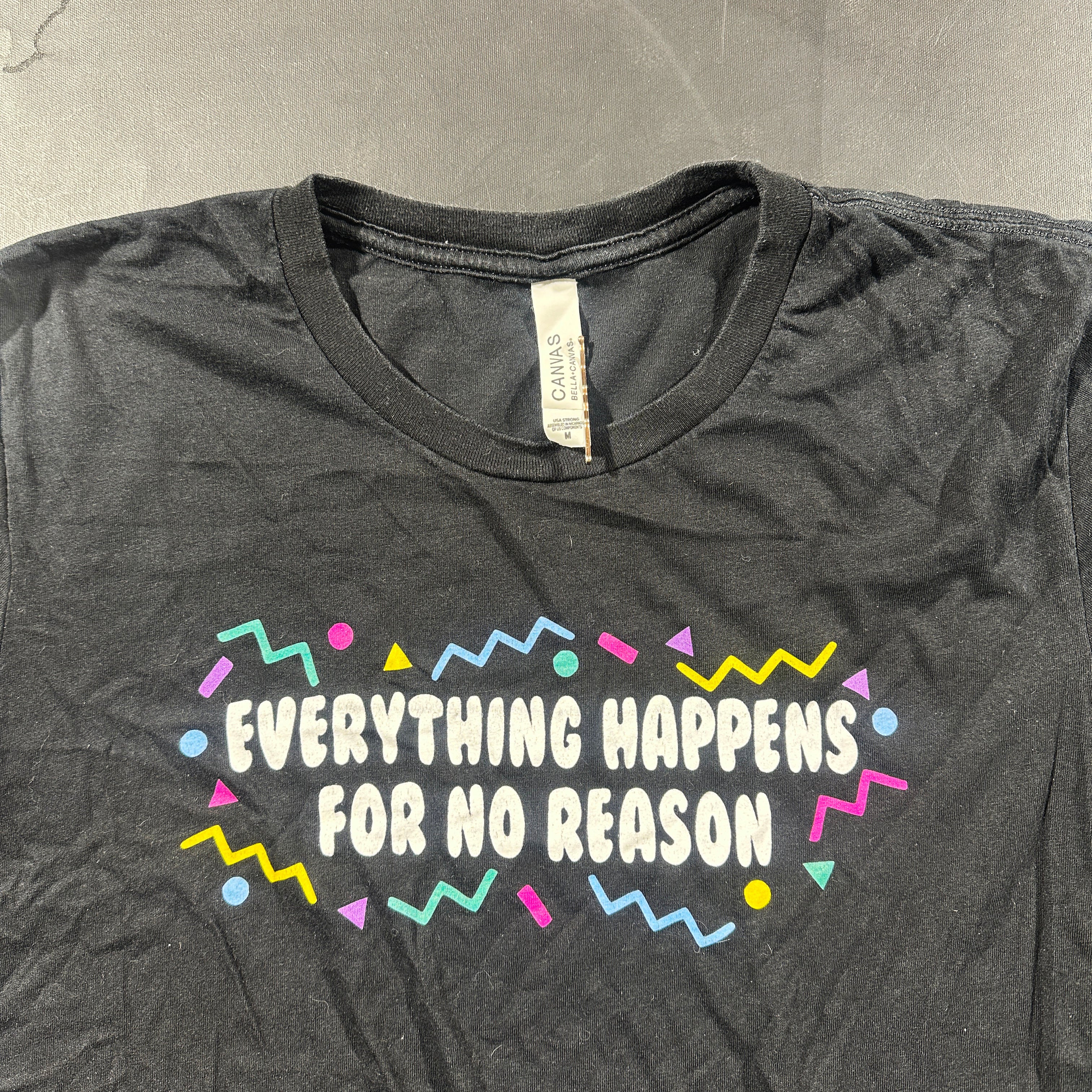 T-shirt - Black - Size M
