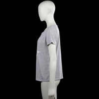 T-shirt - Light Gray & White - Size S