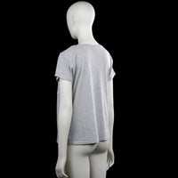 T-shirt - Light Gray & White - Size S