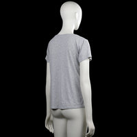 T-shirt - Light Gray & White - Size S