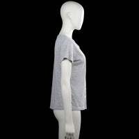 T-shirt - Light Gray & White - Size S
