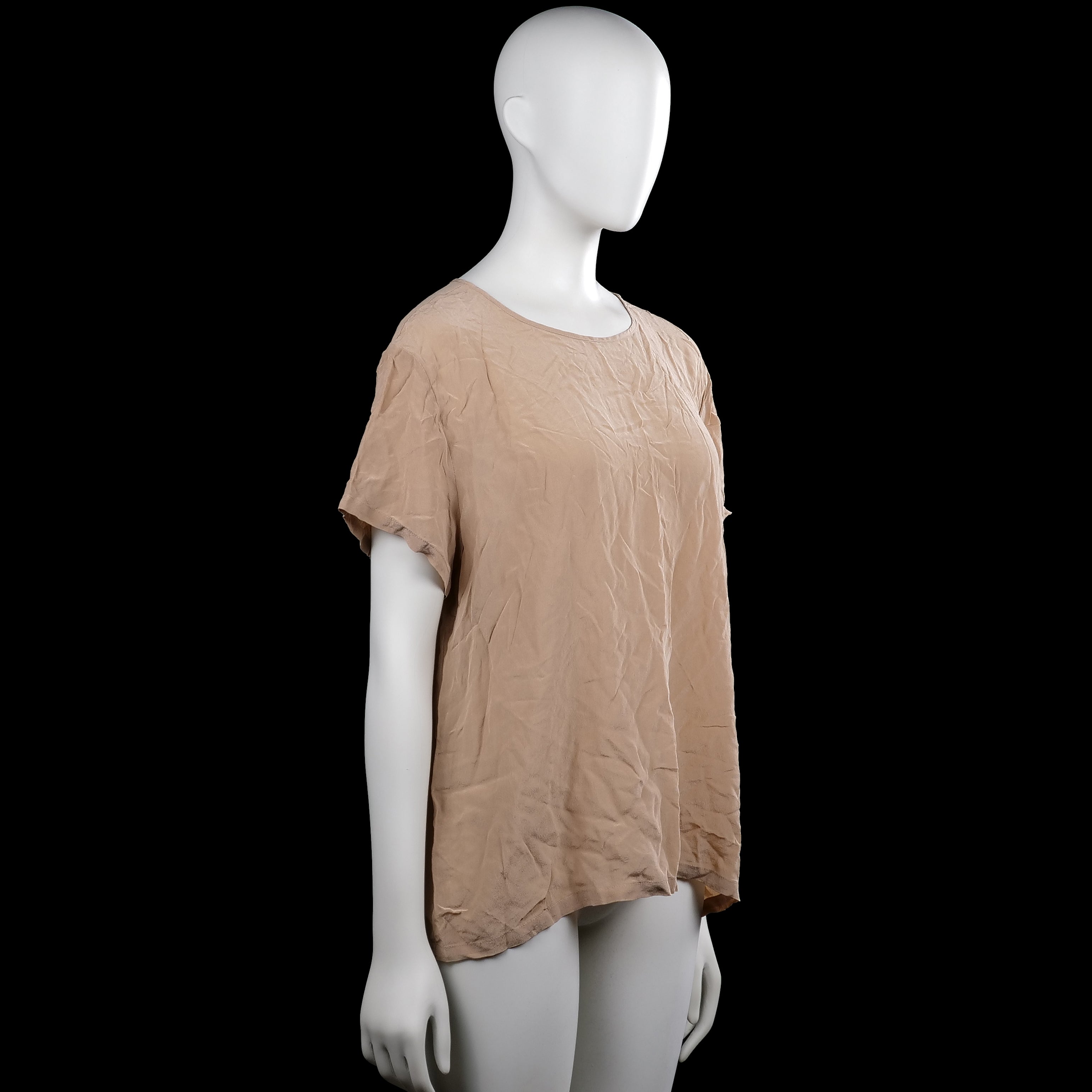 T-shirt - Taupe - Size 44