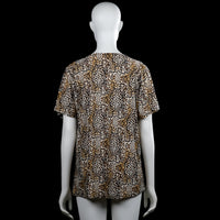 T-shirt - Beige & Brown - Size XL, XXL