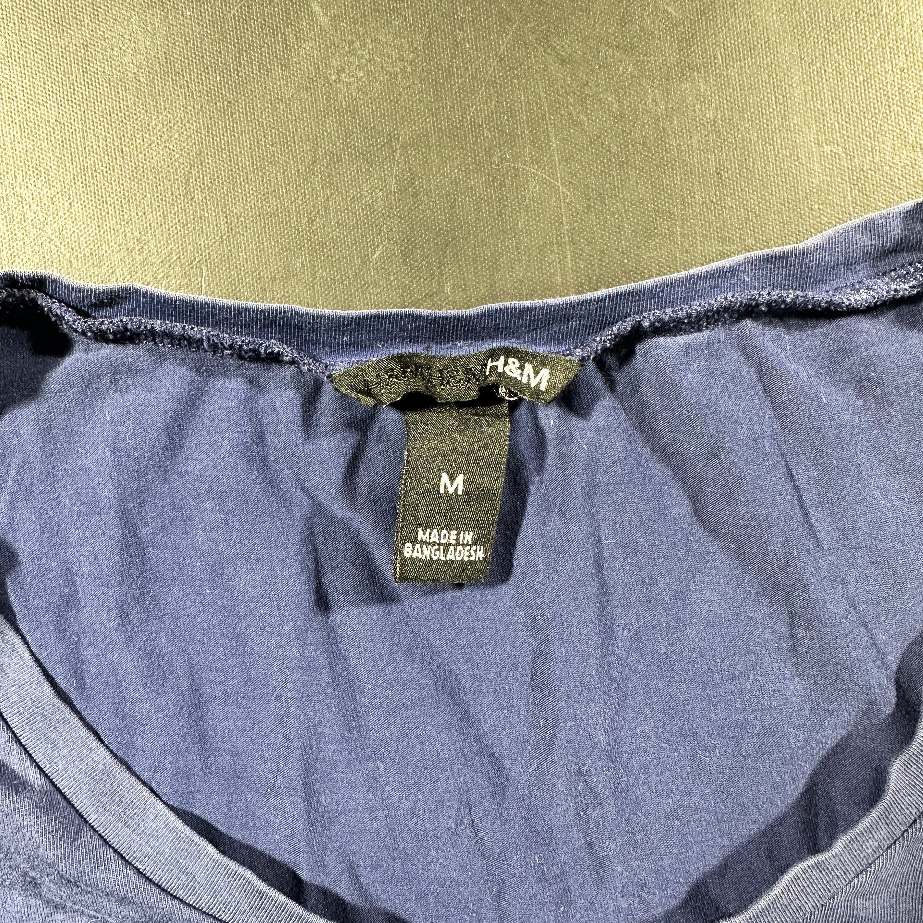 T-shirt - Navy - Size M