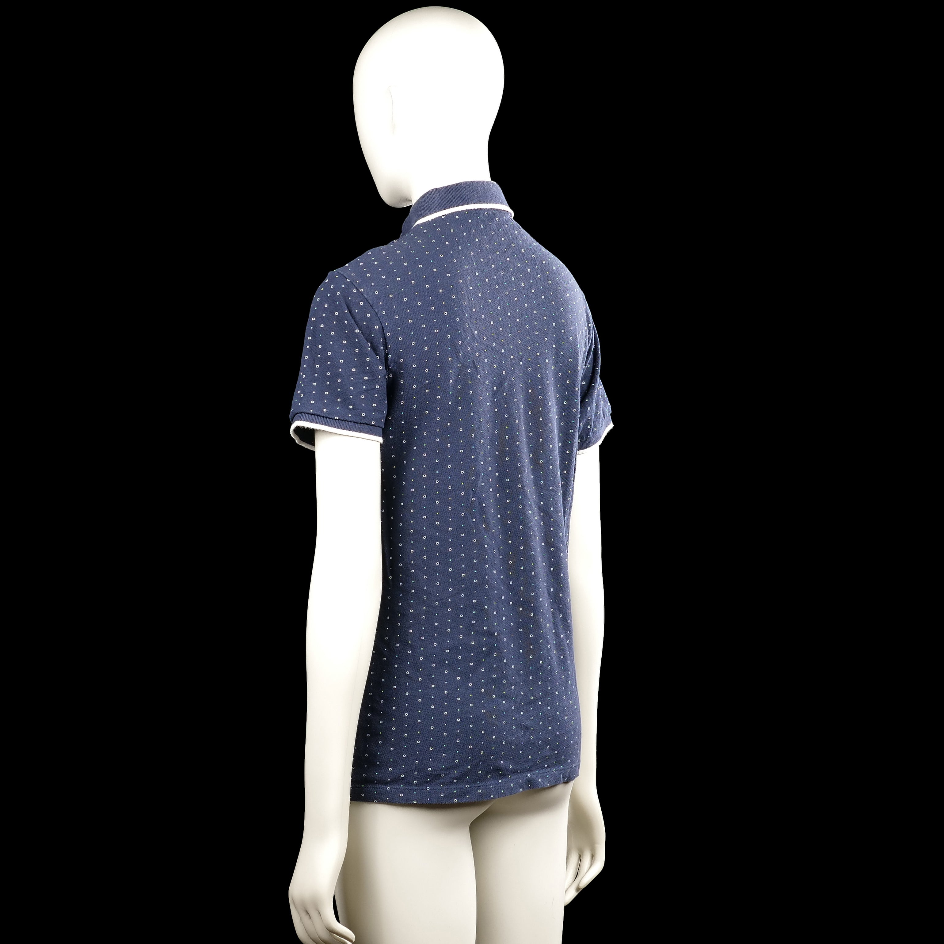 T-shirt - Navy & White - Size S