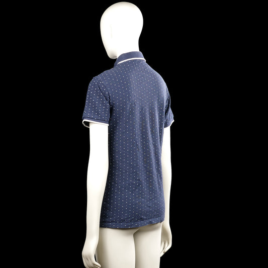 T-shirt - Navy & White - Size S