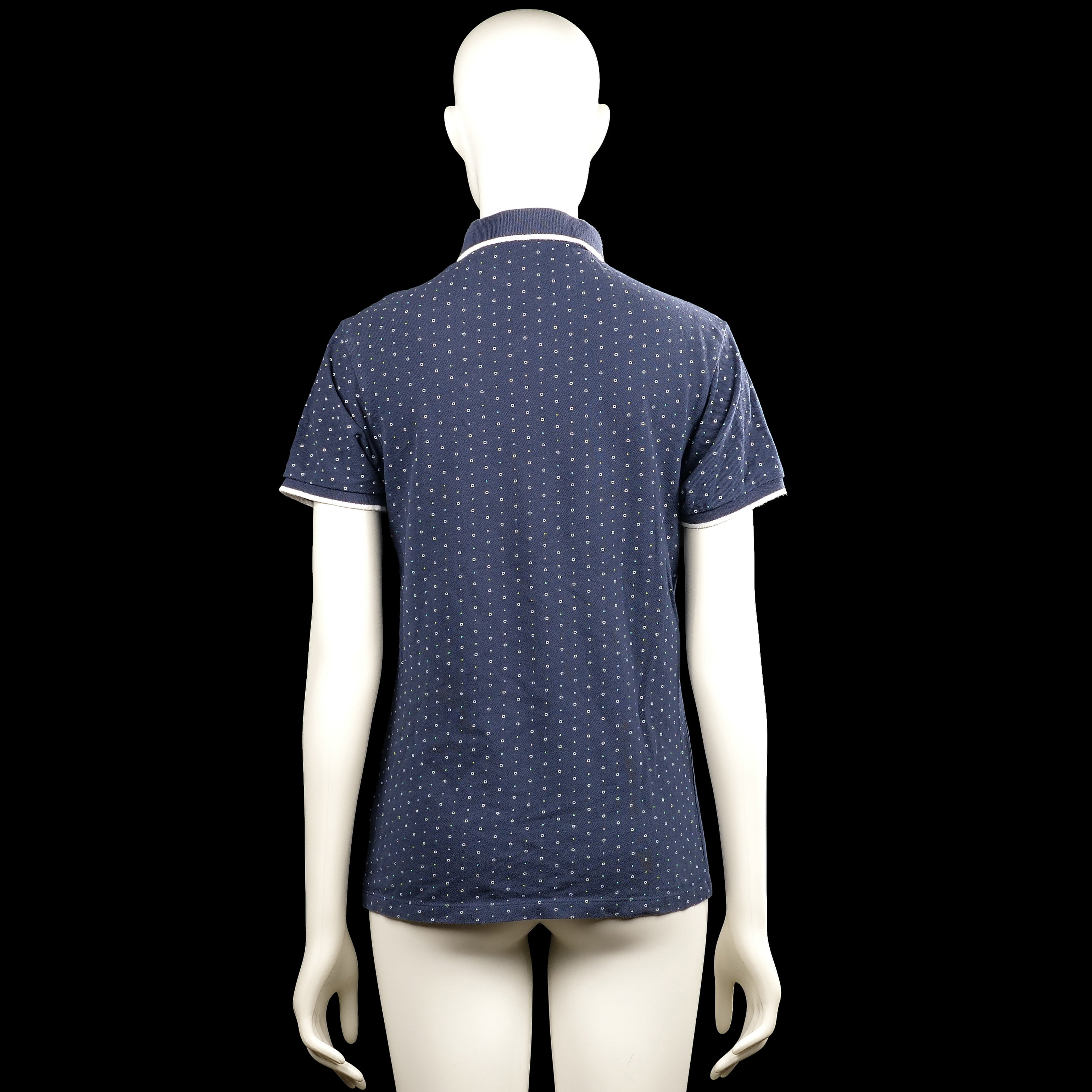T-shirt - Navy & White - Size S