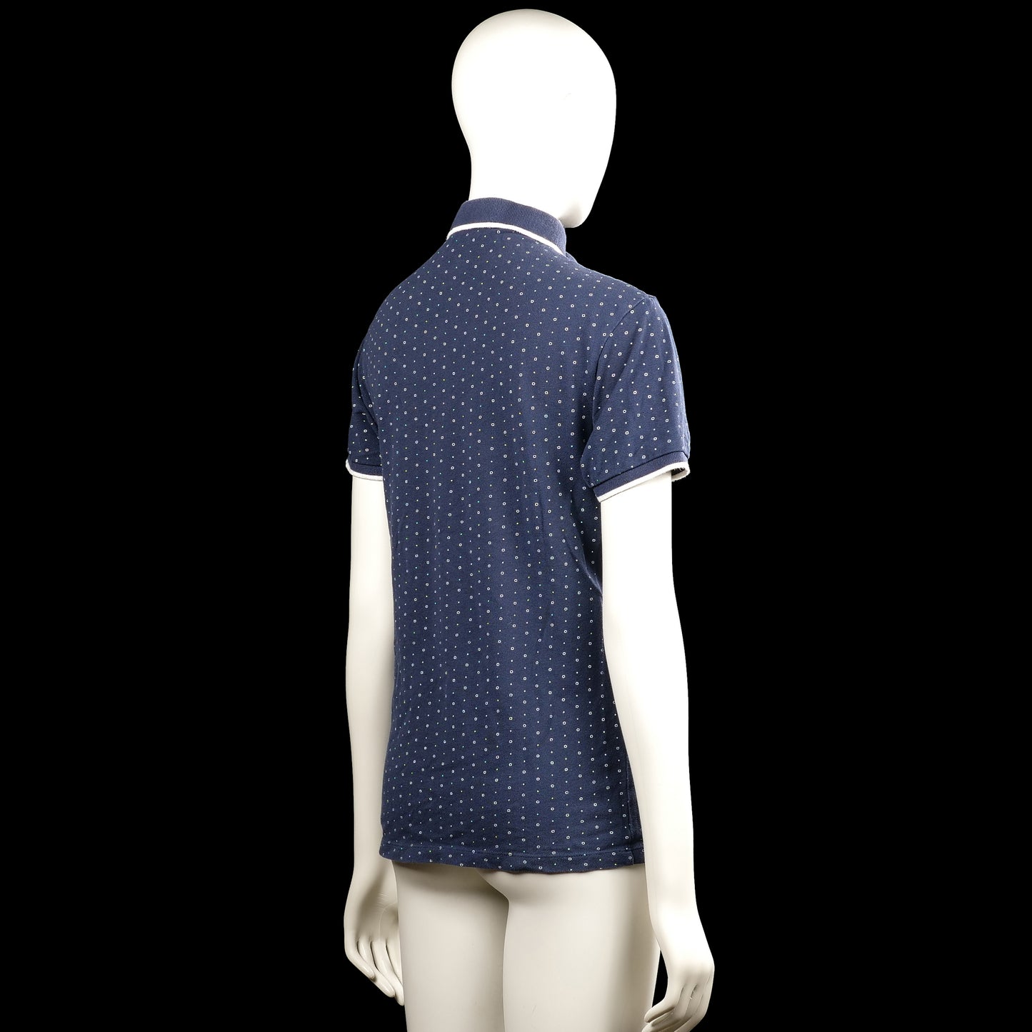 T-shirt - Navy & White - Size S