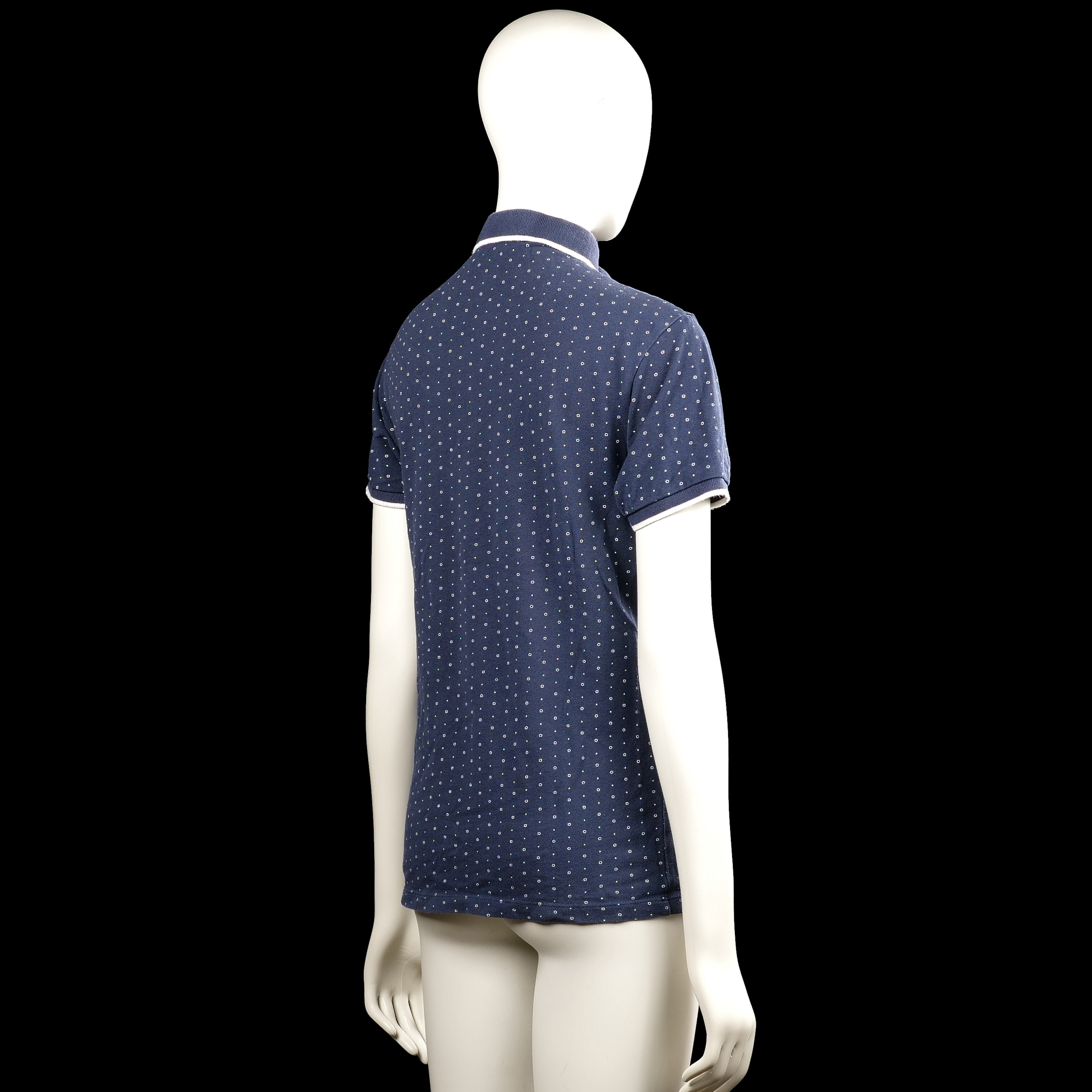 T-shirt - Navy & White - Size S