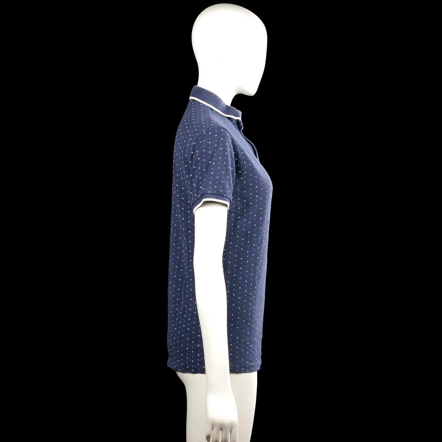 T-shirt - Navy & White - Size S