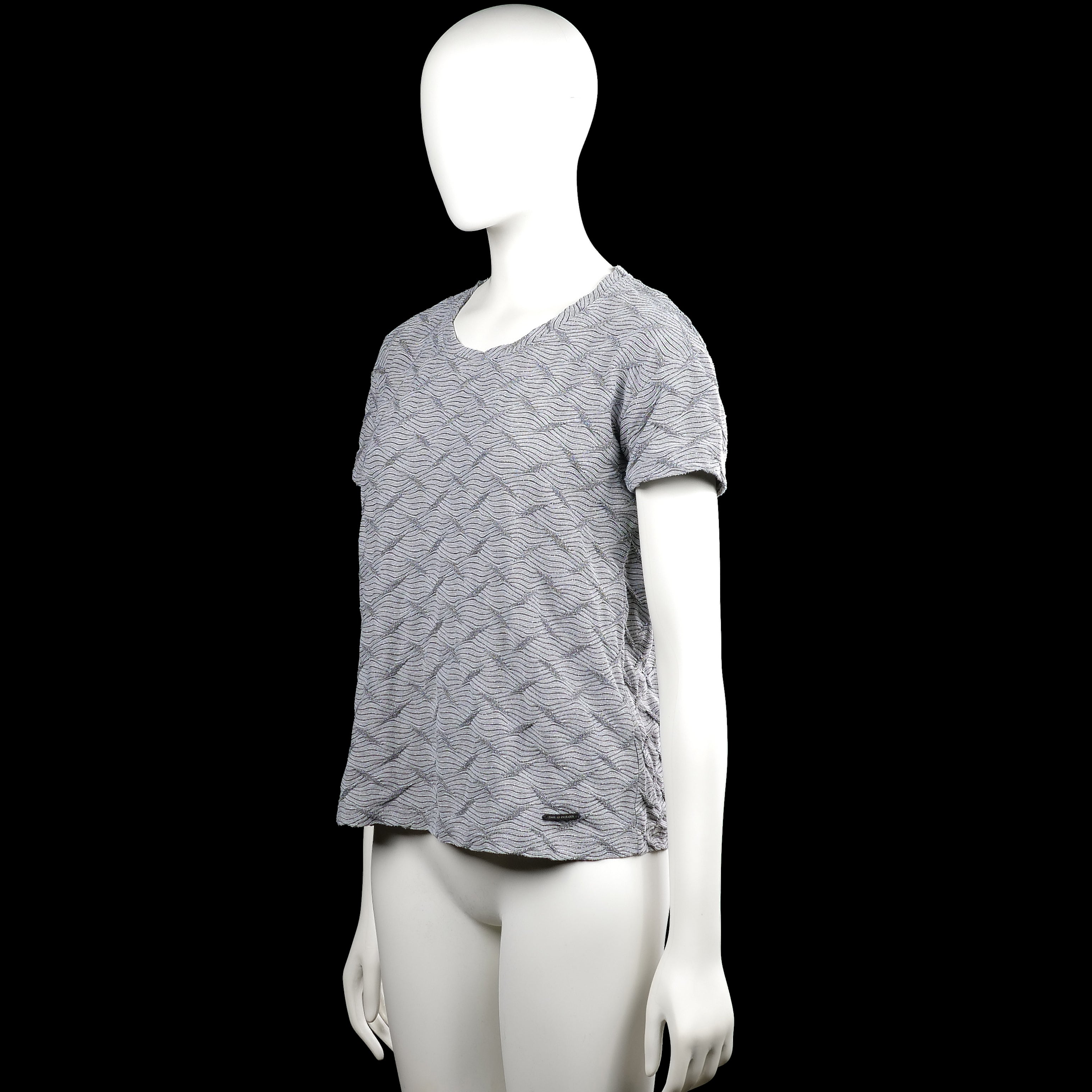 T-shirt - Light Gray & Dark Gray - Size S