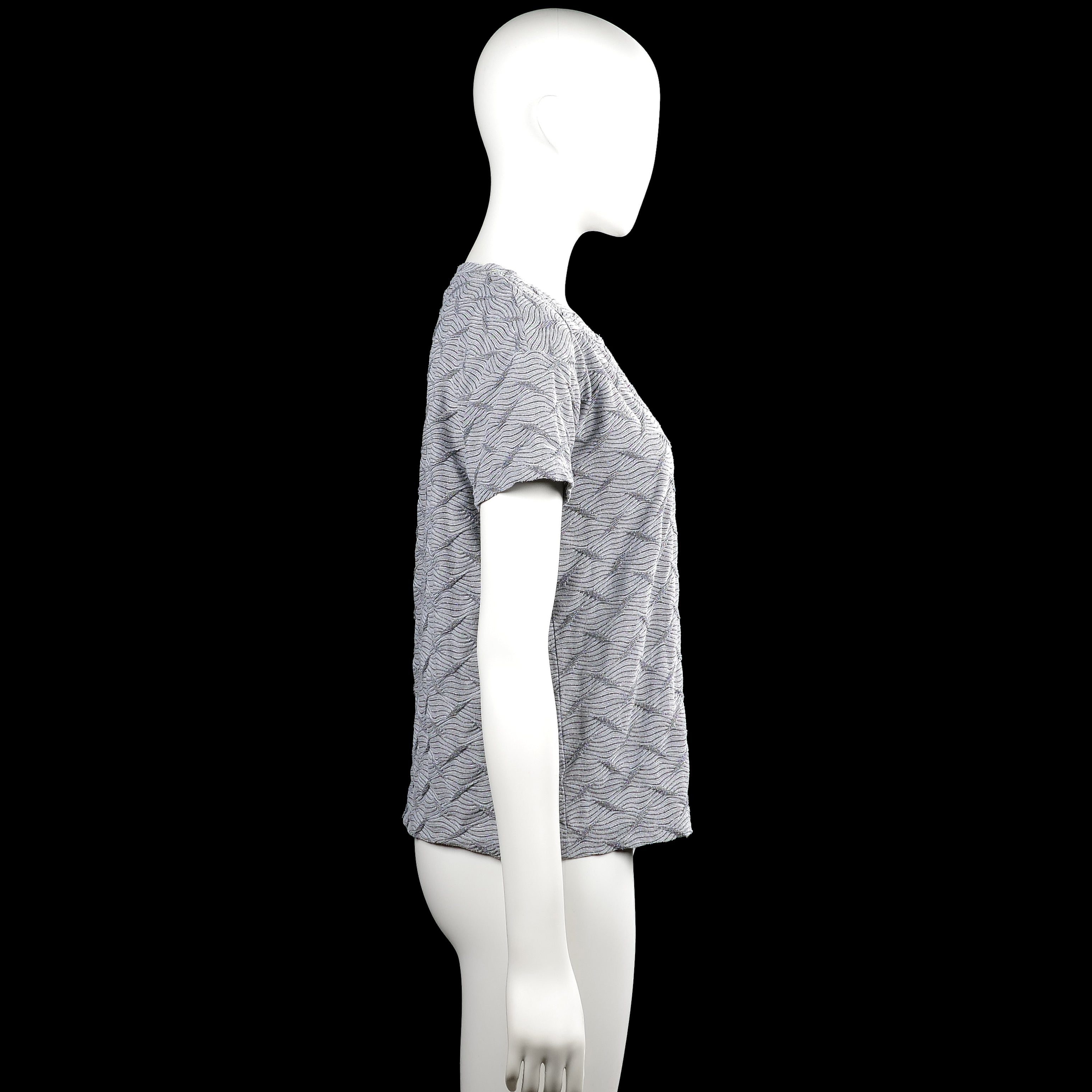 T-shirt - Light Gray & Dark Gray - Size S