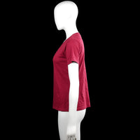 T-shirt - Burgundy - Size S
