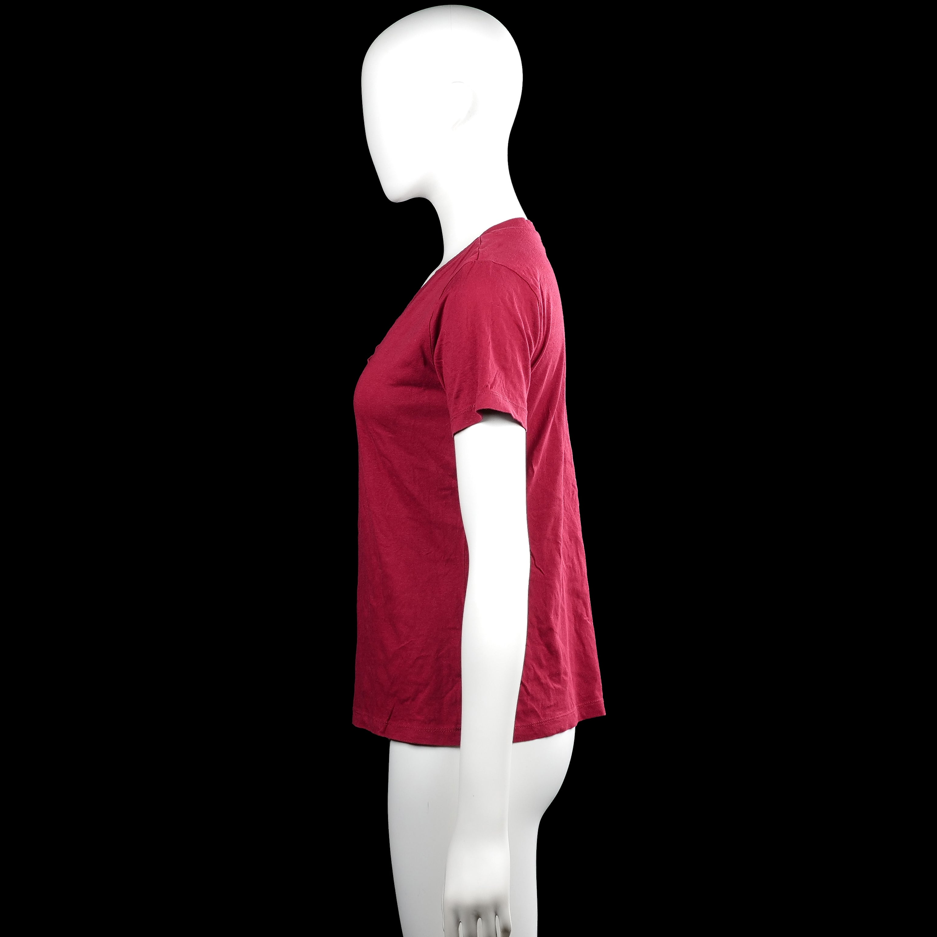 T-shirt - Burgundy - Size S
