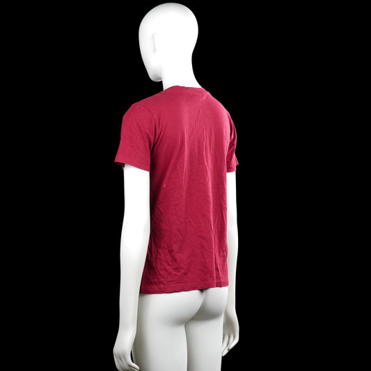 T-shirt - Burgundy - Size S
