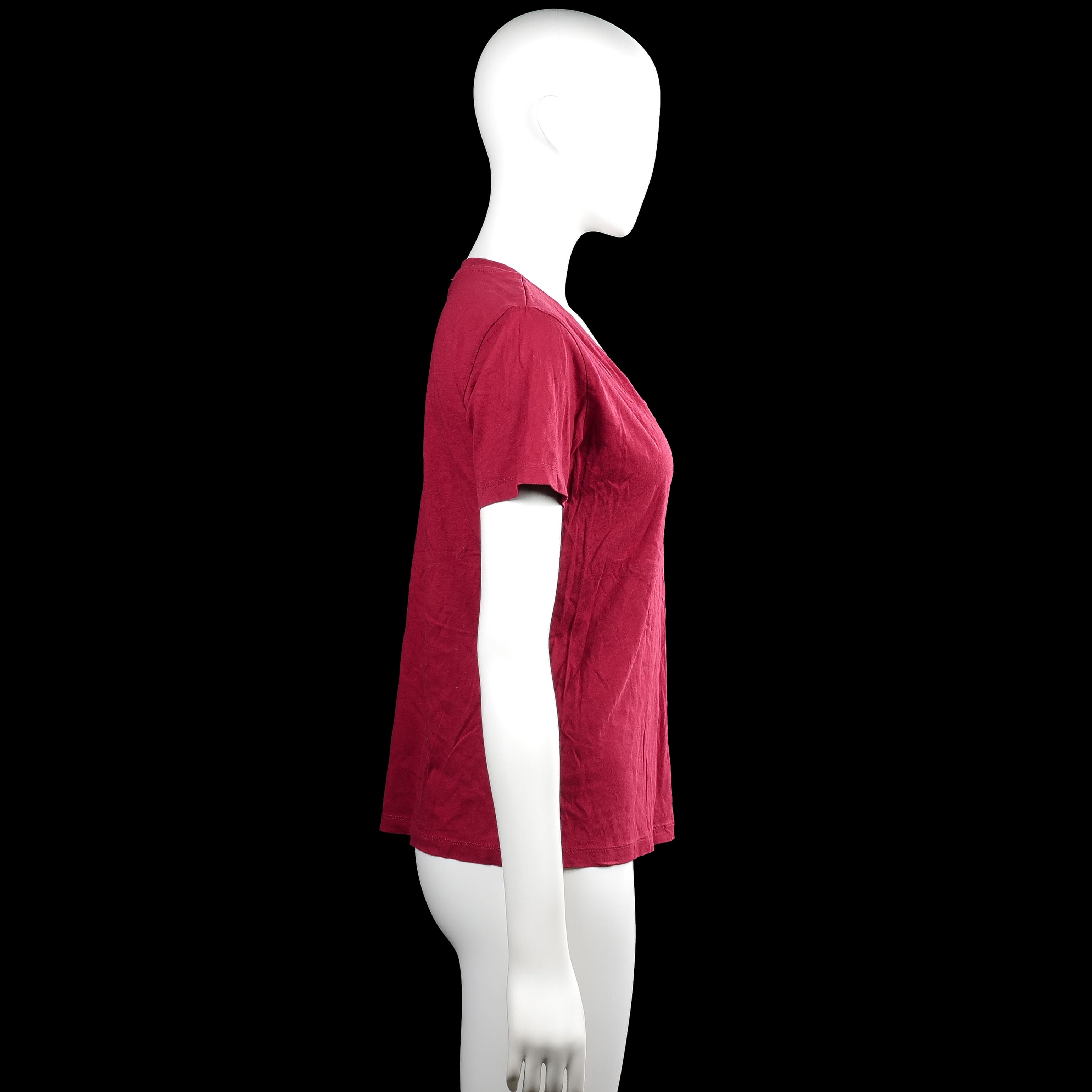 T-shirt - Burgundy - Size S