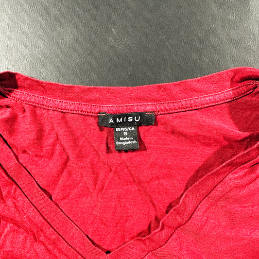 T-shirt - Burgundy - Size S