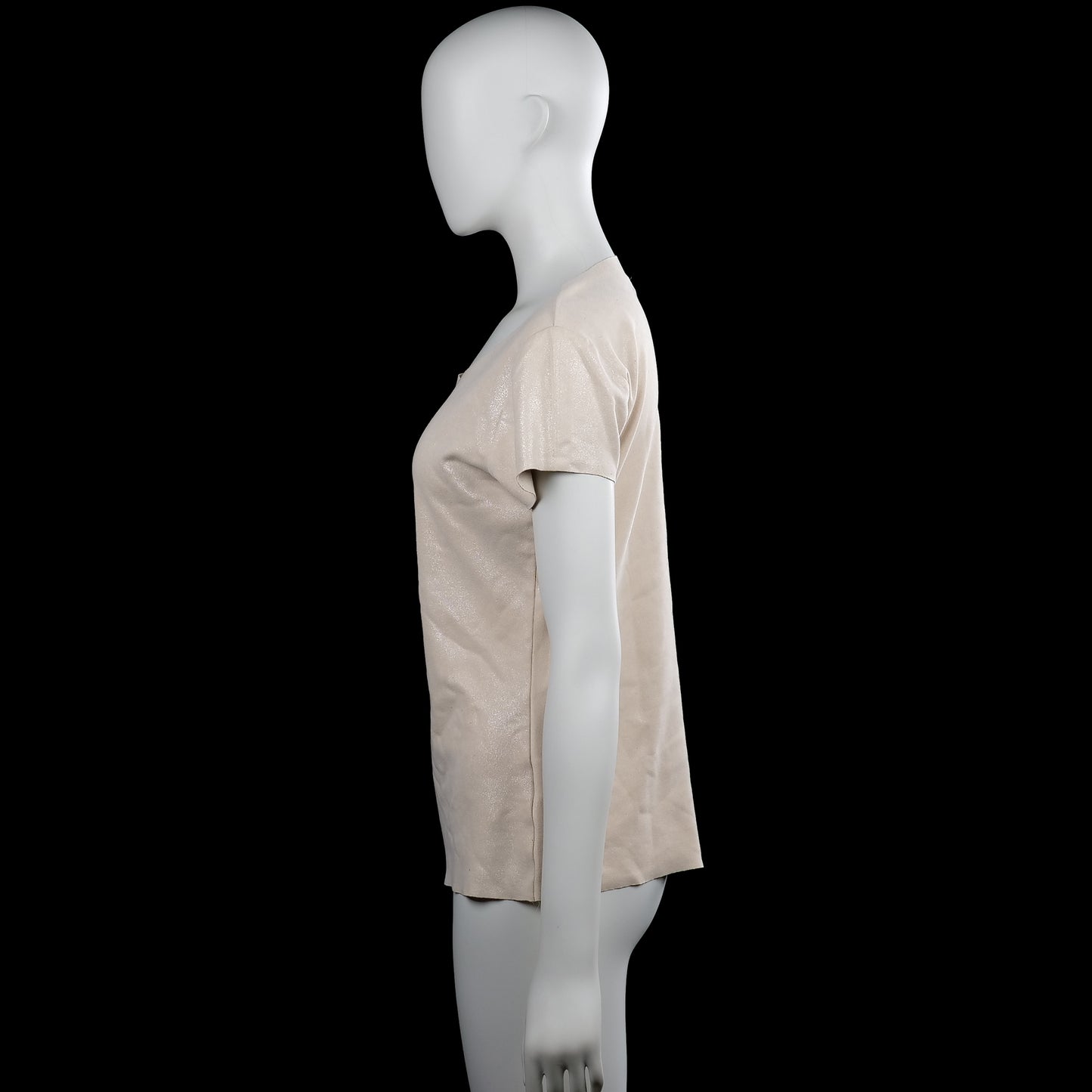 T-shirt - Beige - Size M