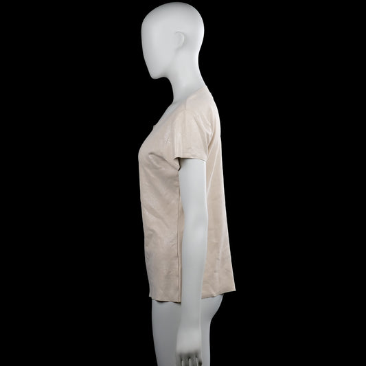 T-shirt - Beige - Size M