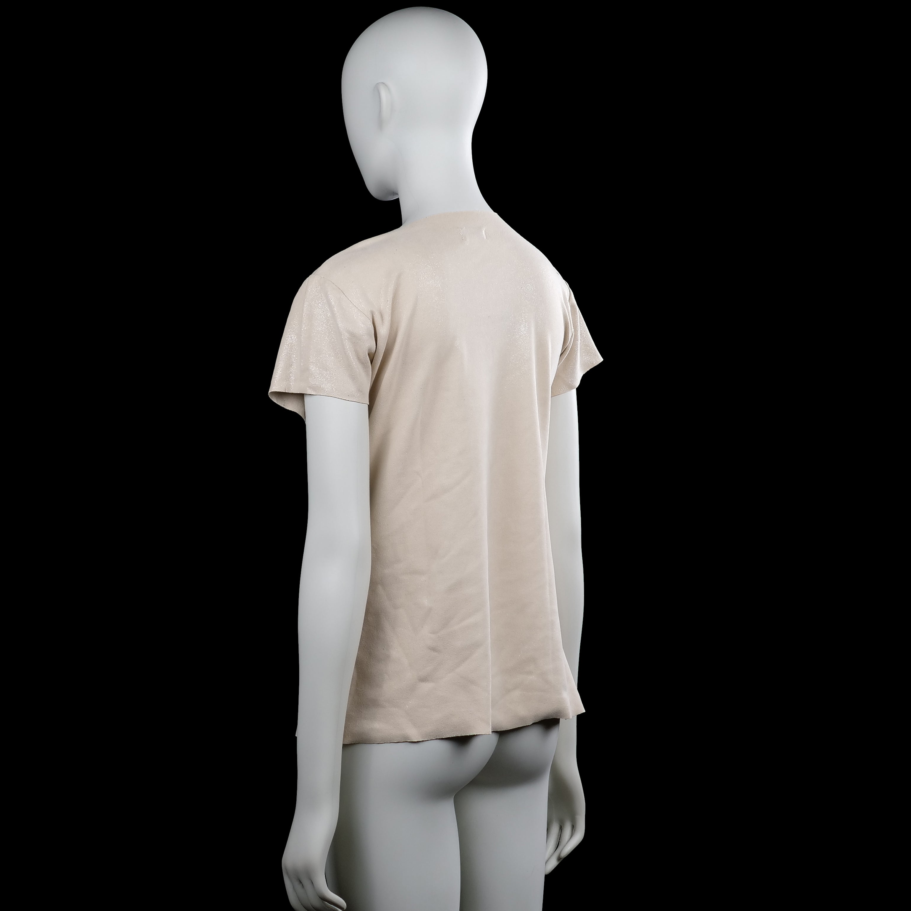 T-shirt - Beige - Size M