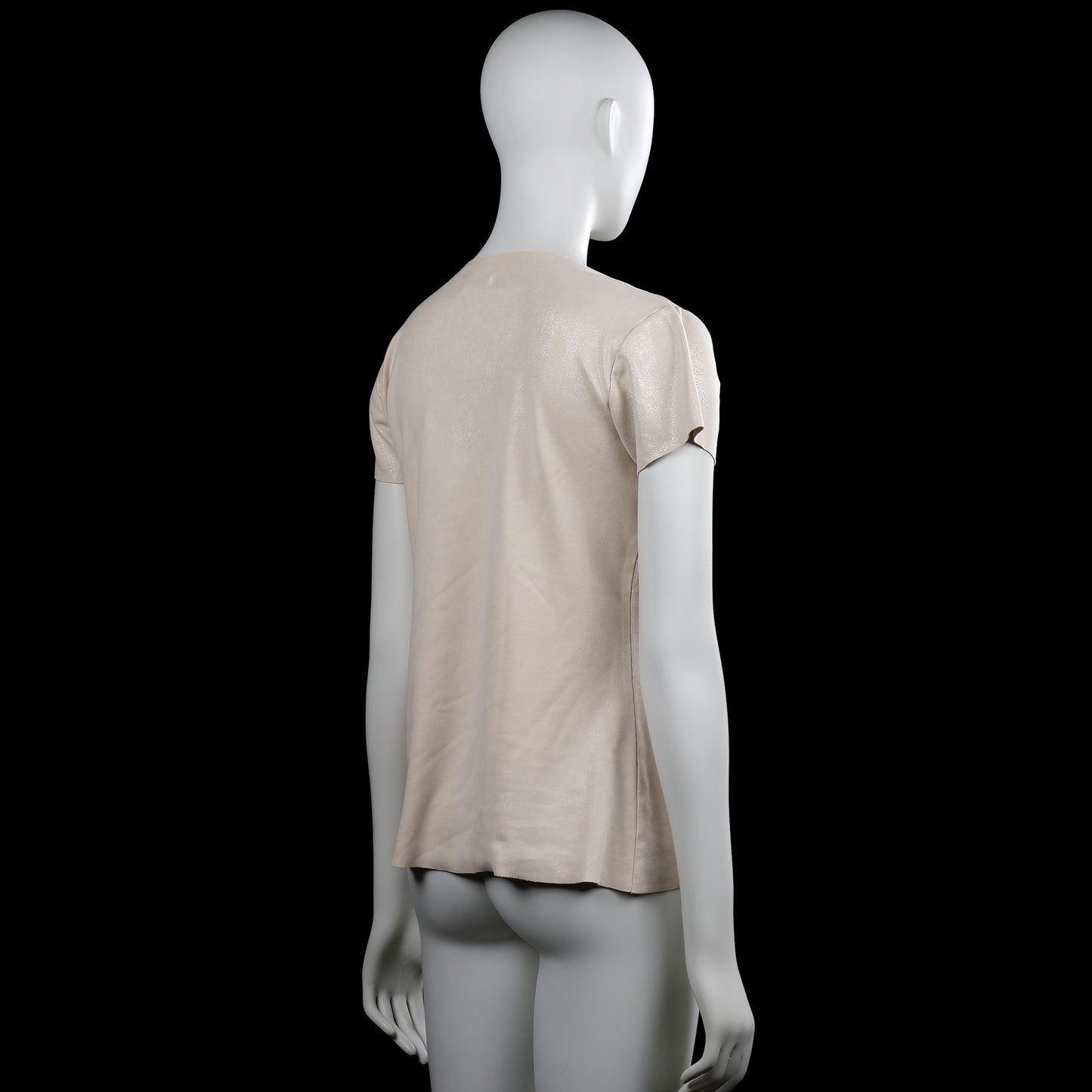 T-shirt - Beige - Size M