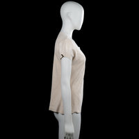 T-shirt - Beige - Size M
