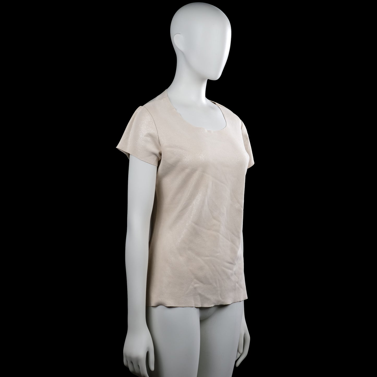 T-shirt - Beige - Size M