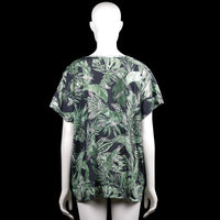 T-shirt - Black & Forest Green - Size XXL