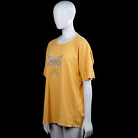 T-shirt - Mustard - Size L