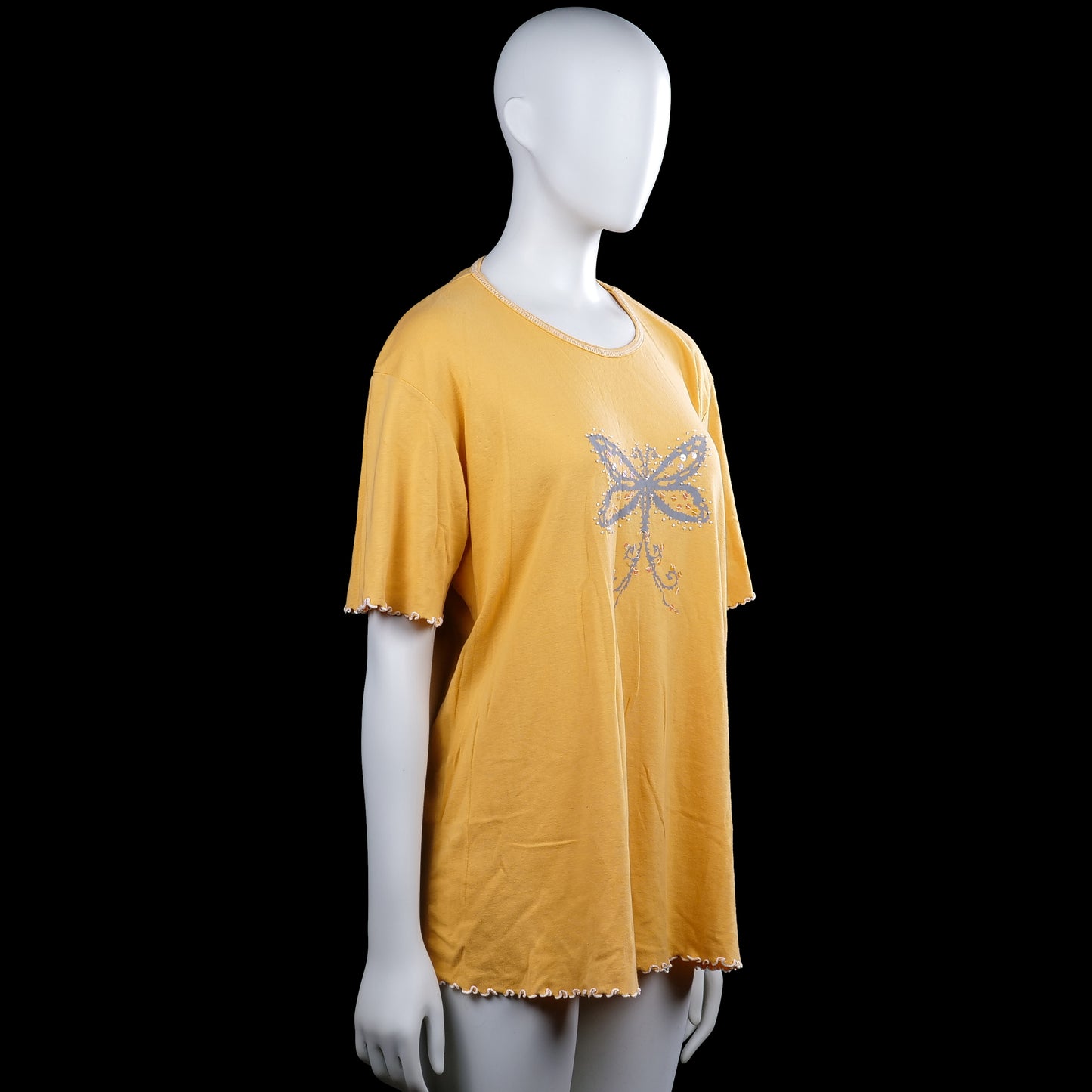 T-shirt - Mustard - Size L