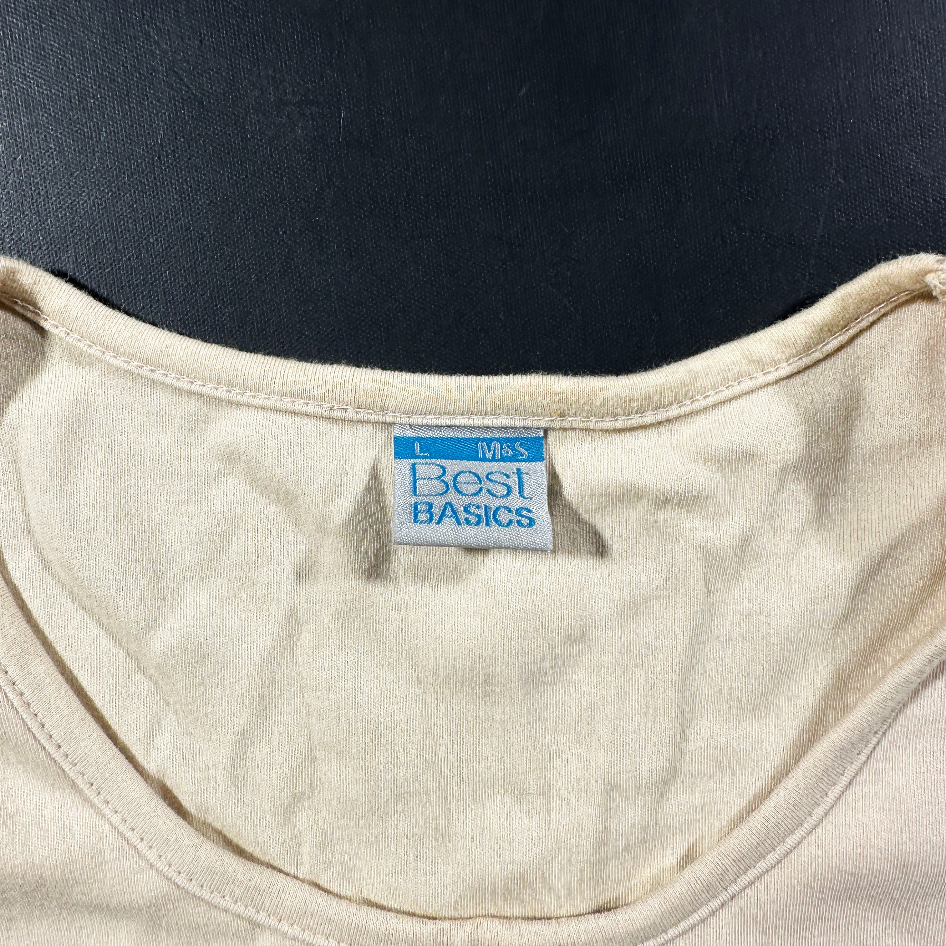 T-shirt - Beige - Size L