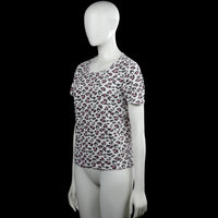 T-shirt - White & Black - Size M