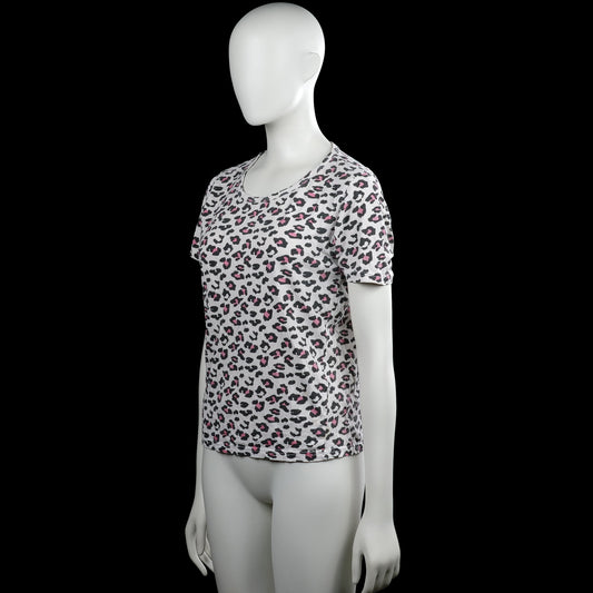 T-shirt - White & Black - Size M