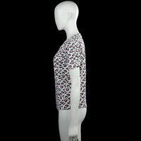 T-shirt - White & Black - Size M