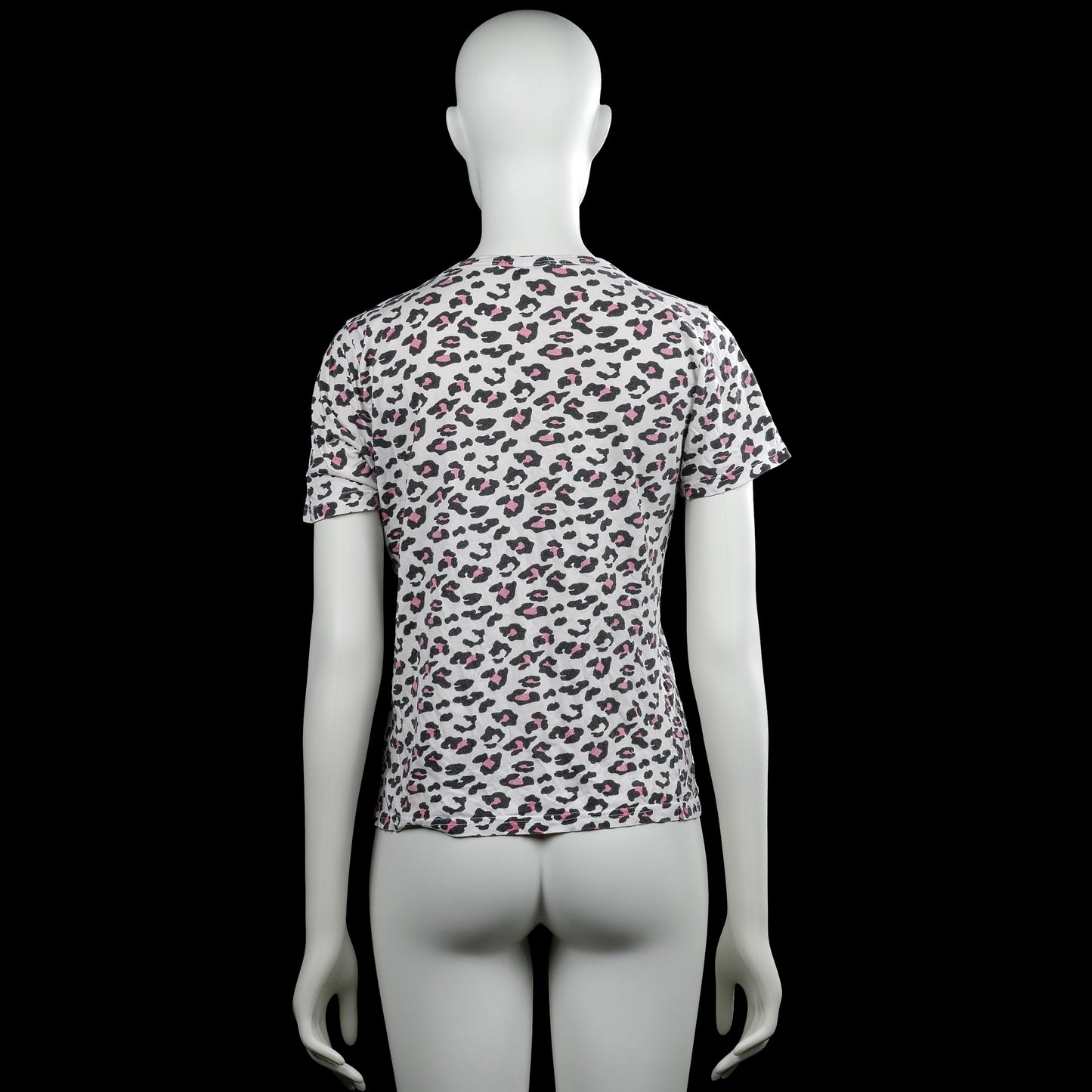 T-shirt - White & Black - Size M