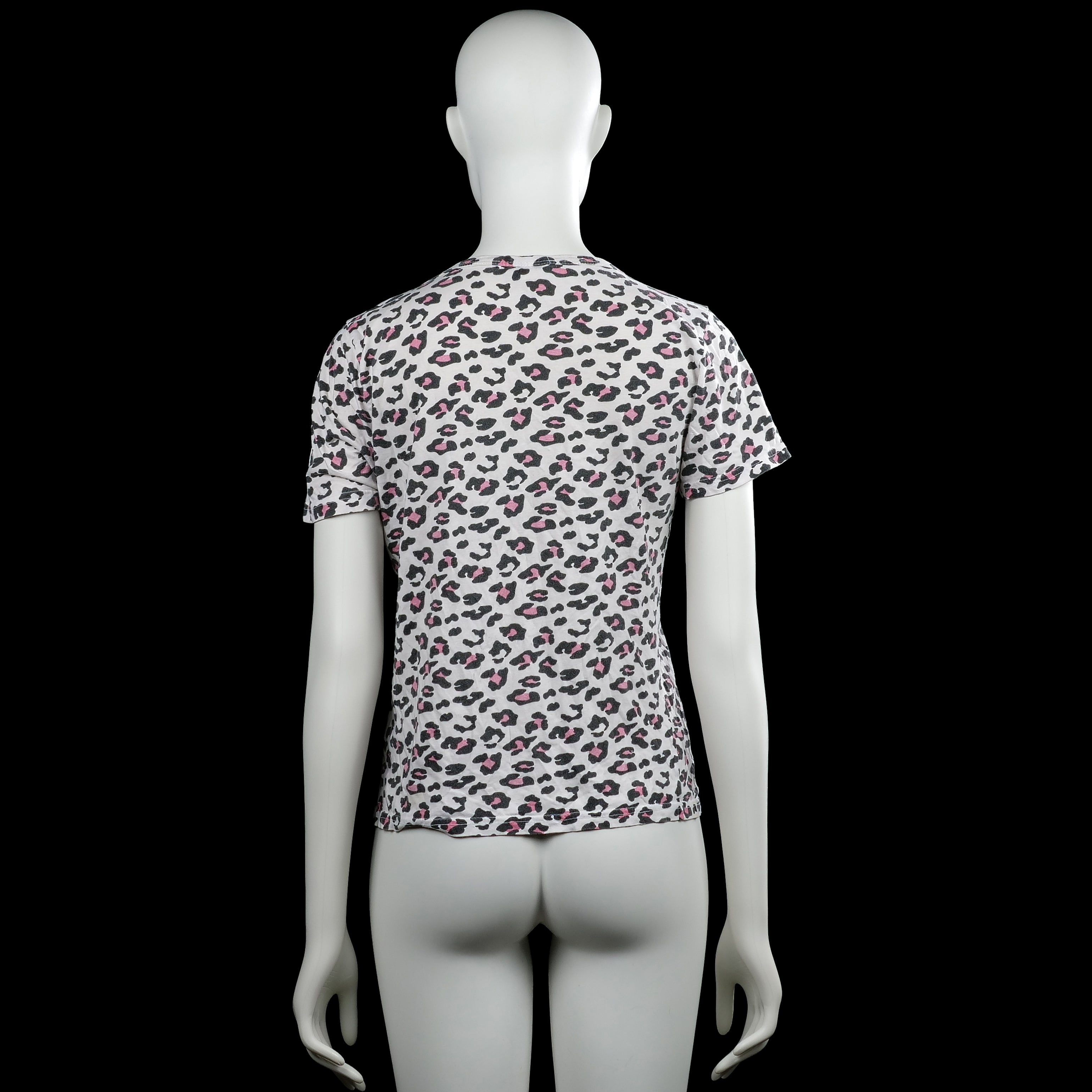 T-shirt - White & Black - Size M