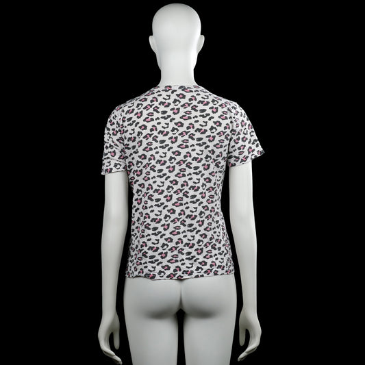 T-shirt - White & Black - Size M