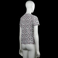 T-shirt - White & Black - Size M