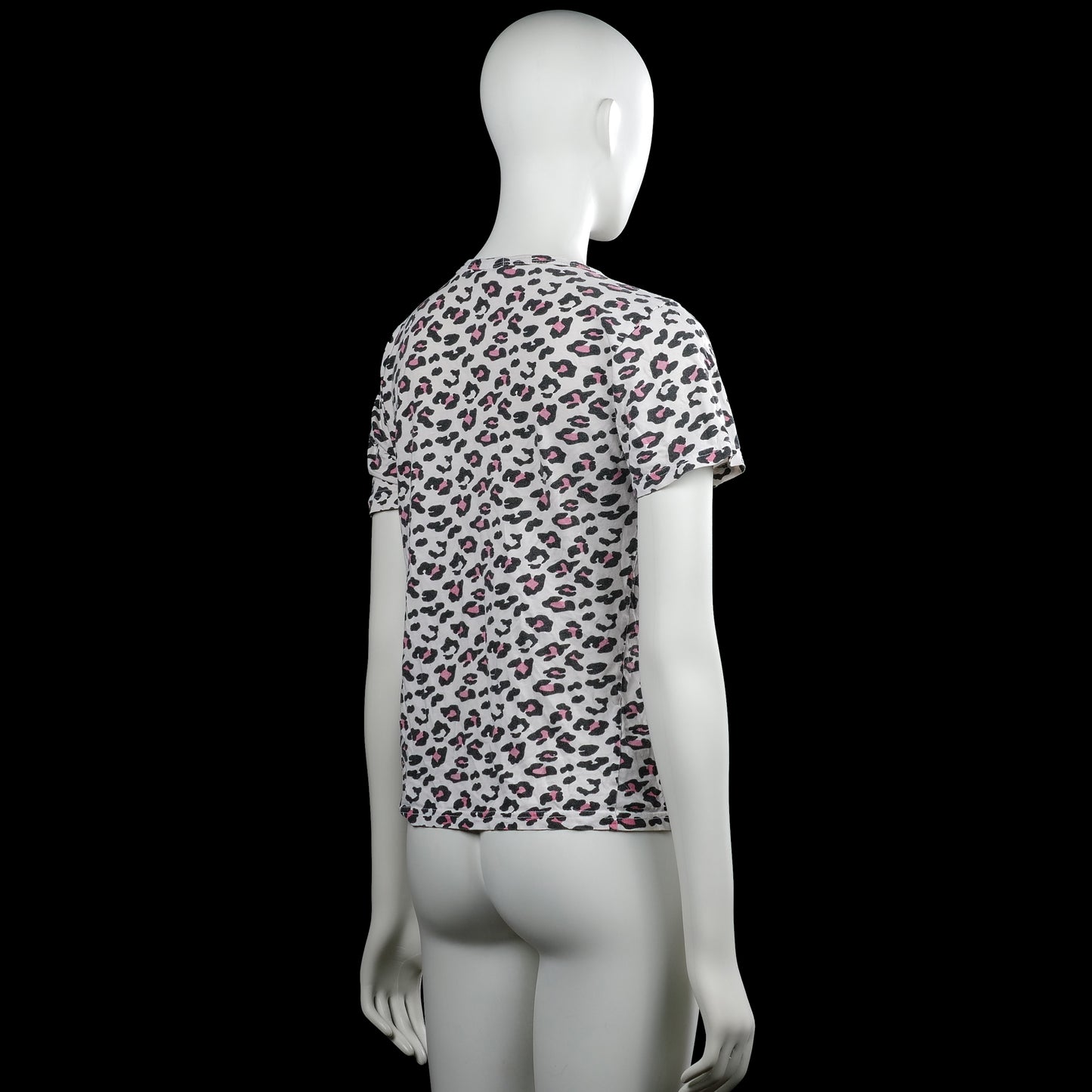 T-shirt - White & Black - Size M